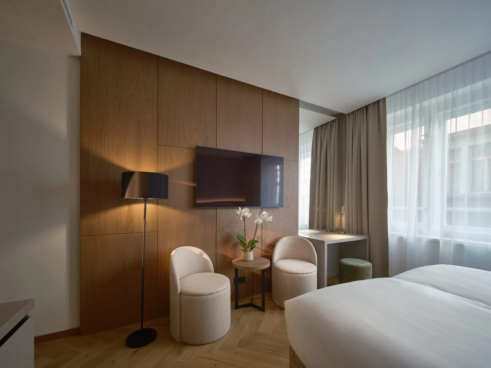 Posezení v pokoji – The Benedict Boutique Hotel