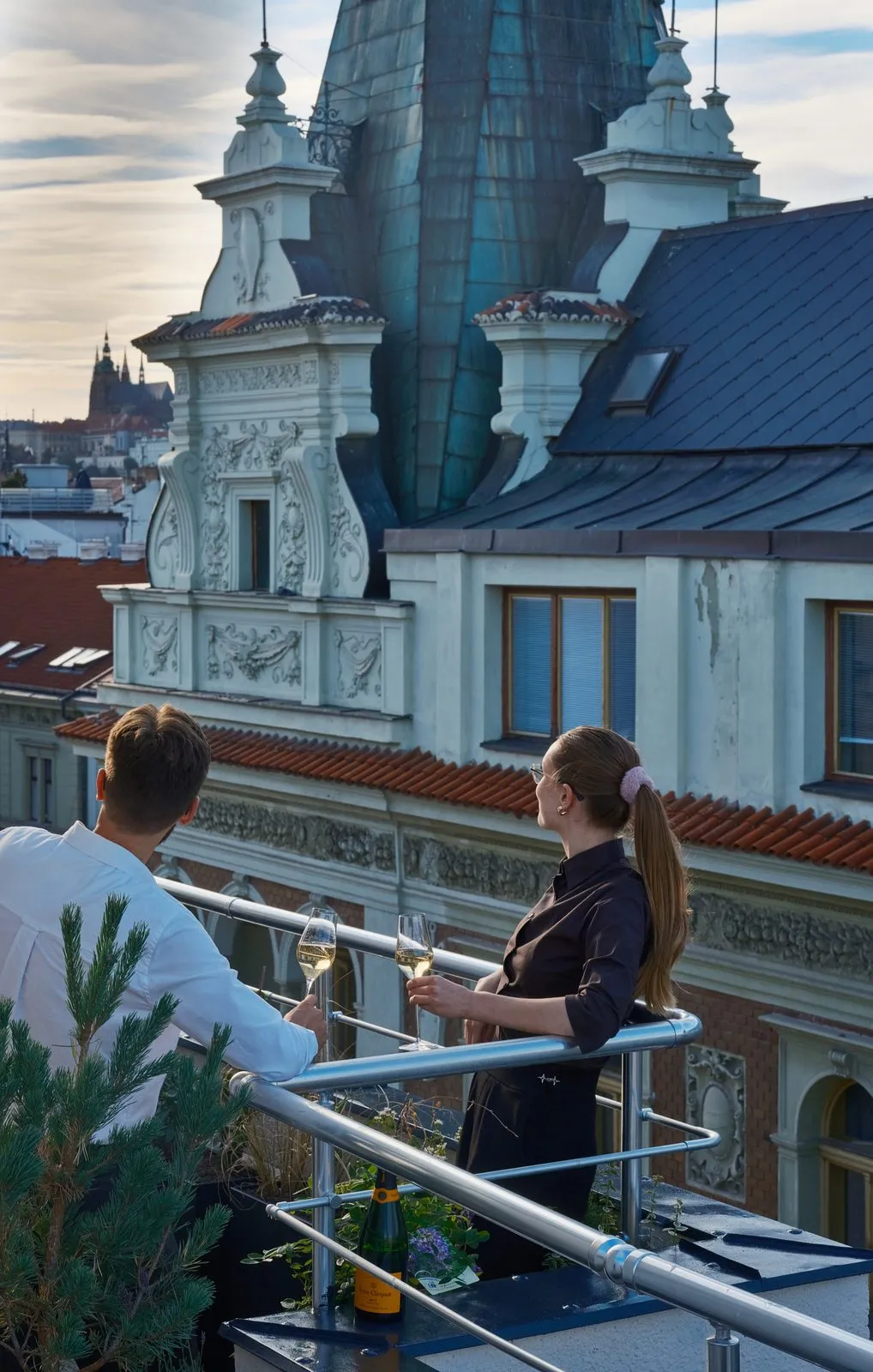 Hosté na balkoně – The Benedict Boutique Hotel